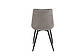 Cтілець ALVIS чорний каркас/сірий, фото 2