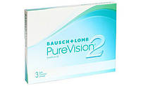 Поштучно контактные линзы PureVision 2 (наличие в описании)