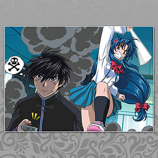 Плакат А4  Аніме Full Metal Panic 004