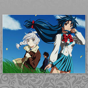 Плакат аніме Сталева тривога! А3 | Full Metal Panic! 005