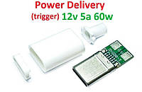 Power Delivery (PD) Trigger триггер 12v 5a 60w +корпус (DY038-2) (A class) 1 день гар.