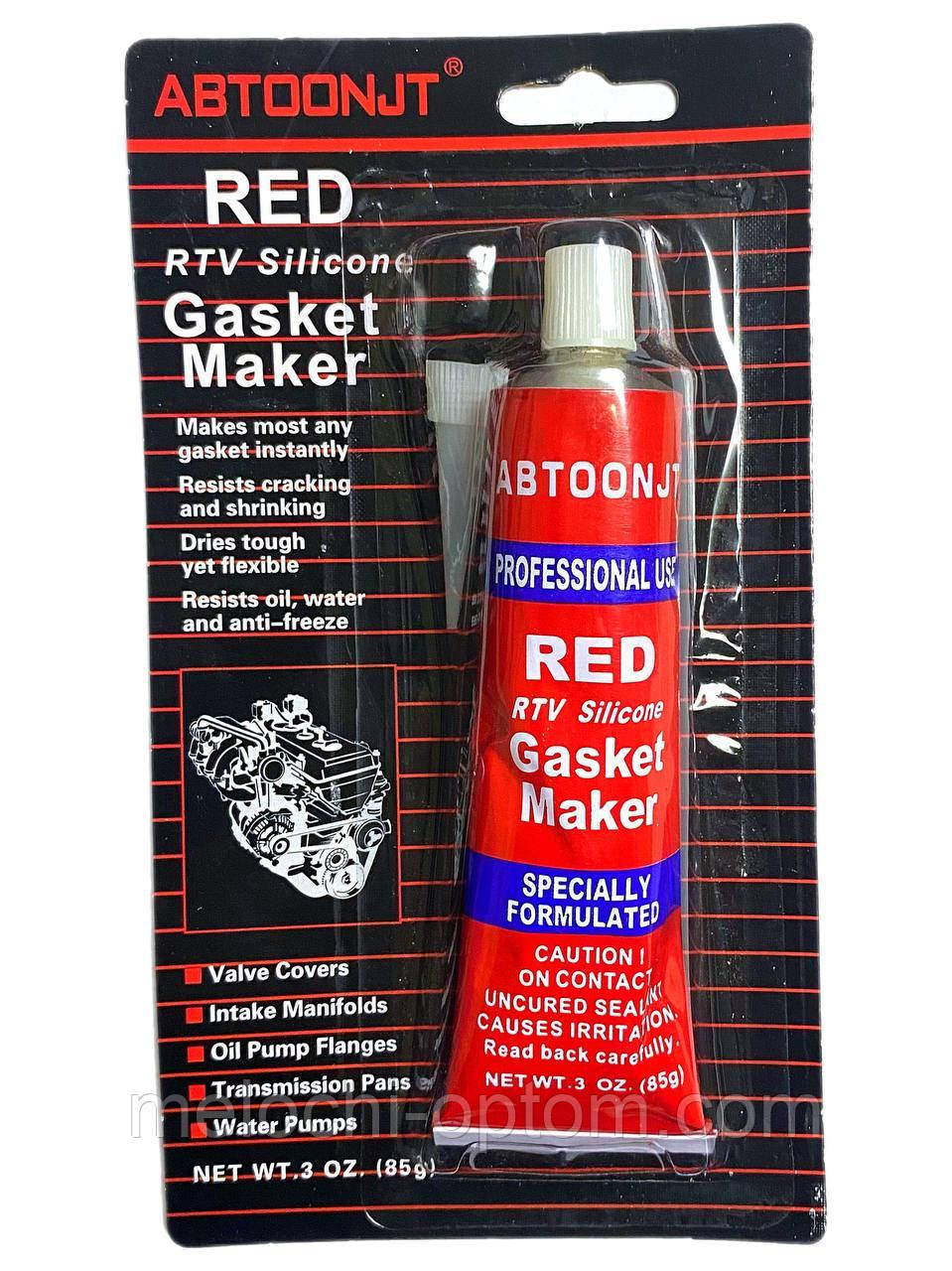 Герметик силіконовий Abtoonjt Red 85 г