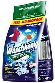 Німецький універсальний порошок для прання Waschkonig universal 6,5 кг.
