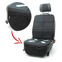 Защитная накидка переднего сидения влагонепроницаема черная 47х121см Elegant 100 663