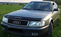 Дефлектор на капот (мухобойки) Audi 100 ( 45кузов С4) 1990-1994