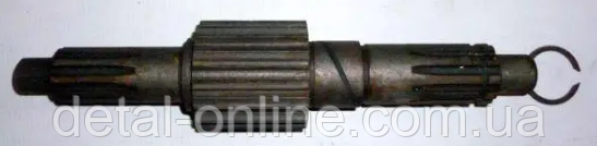 53-12-1701101 Вал вторинний КПП ГАЗ 53 не в зборі, фото 1