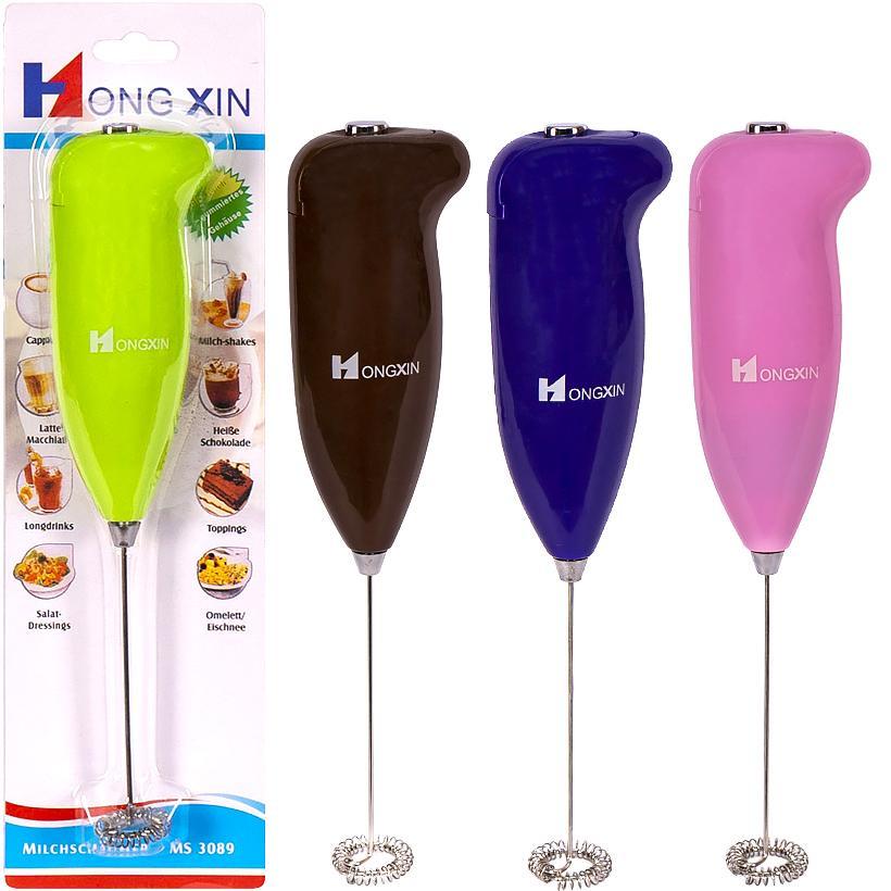 Електричний шейкер для молока, кави, яєць 23 см, фото 1