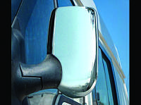 Накладка на зеркала Ford Transit (Форд транзит 03-14) нерж, 2шт.