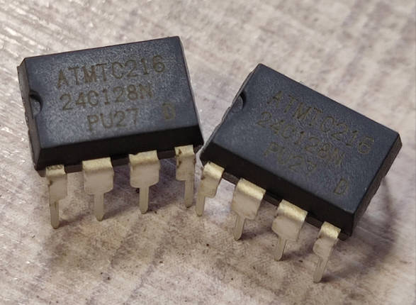 FLASH 24c128 DIP-8 Atmel, фото 1