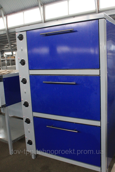 Шкаф жарочный электрический трехсекционный с плавной регулировкой мощности ШЖЭ-3-GN2/1 стандарт - фото 4 - id-p1484418350