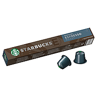 Кофе в капсулах Nespresso Starbucks Espresso Roast 10 шт Неспрессо Старбакс