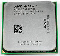 Процессор ЭНЕРГОЭФФЕКТИВНЫЙ AMD ATHLON X2 5000 2 ЯДРА по 2.2GHz с TDP 65W Socket AM2