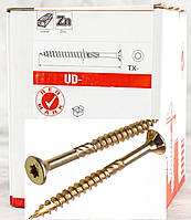 Шуруп 4х45мм Red Mark UD SPAX саморіз оцинкований посилений для дерева з потайною головкою упаковка 500 штук TX-20