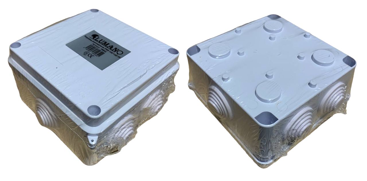 Купить Коробка распределительная монтажная (АБС пластик) IP65 100*100 ...