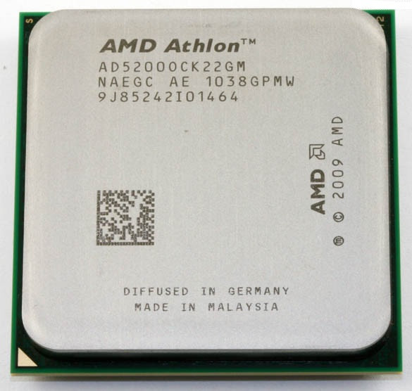 Процесор ЕНЕРГОЕФЕКТИВНИЙ AMD ATHLON X2 5200 2 ЯДРА по 2.3GHz з TDP 65W Socket AM2