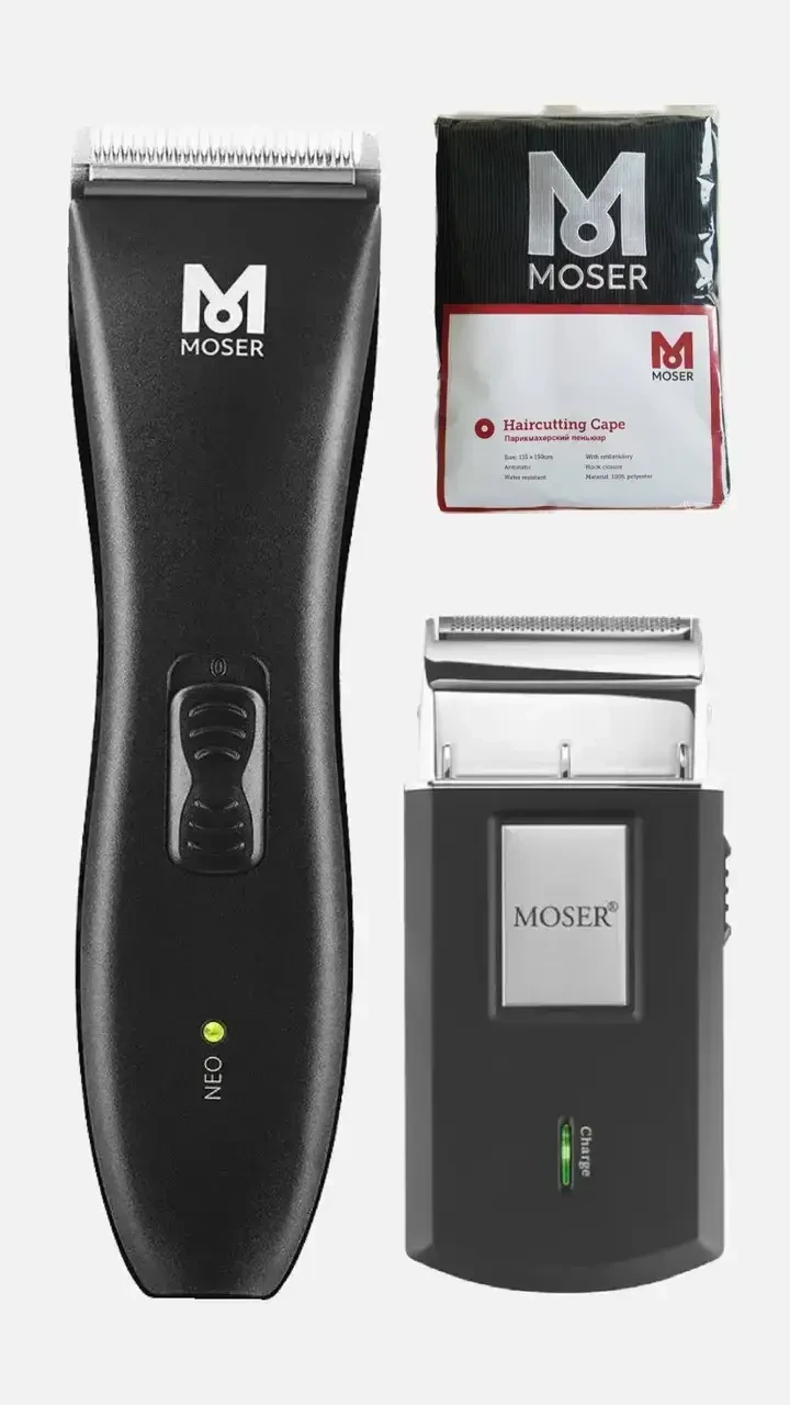 Набір для стрижки Moser Neo + Moser Mobile Shaver 1886-0053