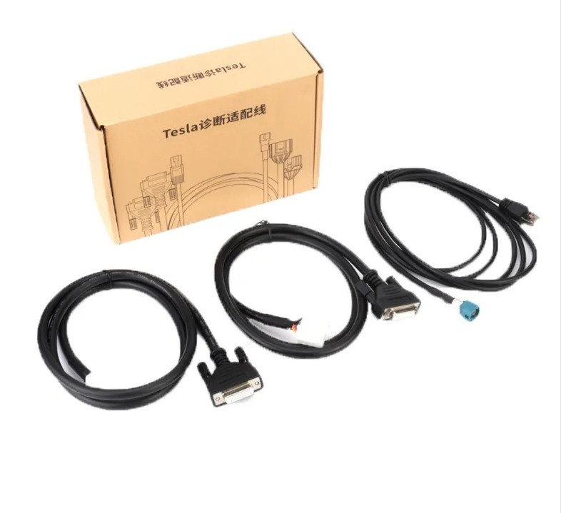 Набір для AUTEL MS909 MS919 Ultra ПЕРЕХОДНИКІВ Tesla 26 pin Tesla Model 3 model Y (3 кабелі)