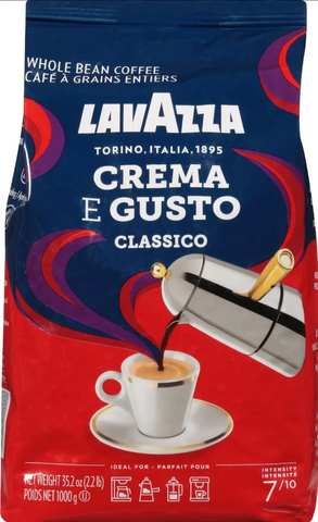 Зернова кава Lavazza Crema e gusto classico 1 кг