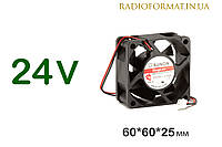 Вентилятор 60x60x25mm, DC24V, Sunon MB60252VX-000C-A99