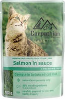 Влажный корм Carpathian Pet Food 100г лосось в соусе для котов