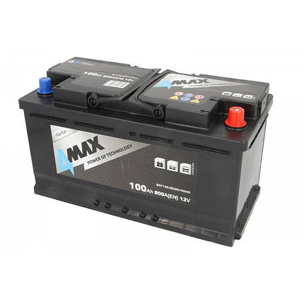 4MAX 100 Ah 800 EN, фото 2