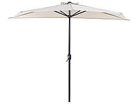 Круглый зонт 270 см бежевый GALATI