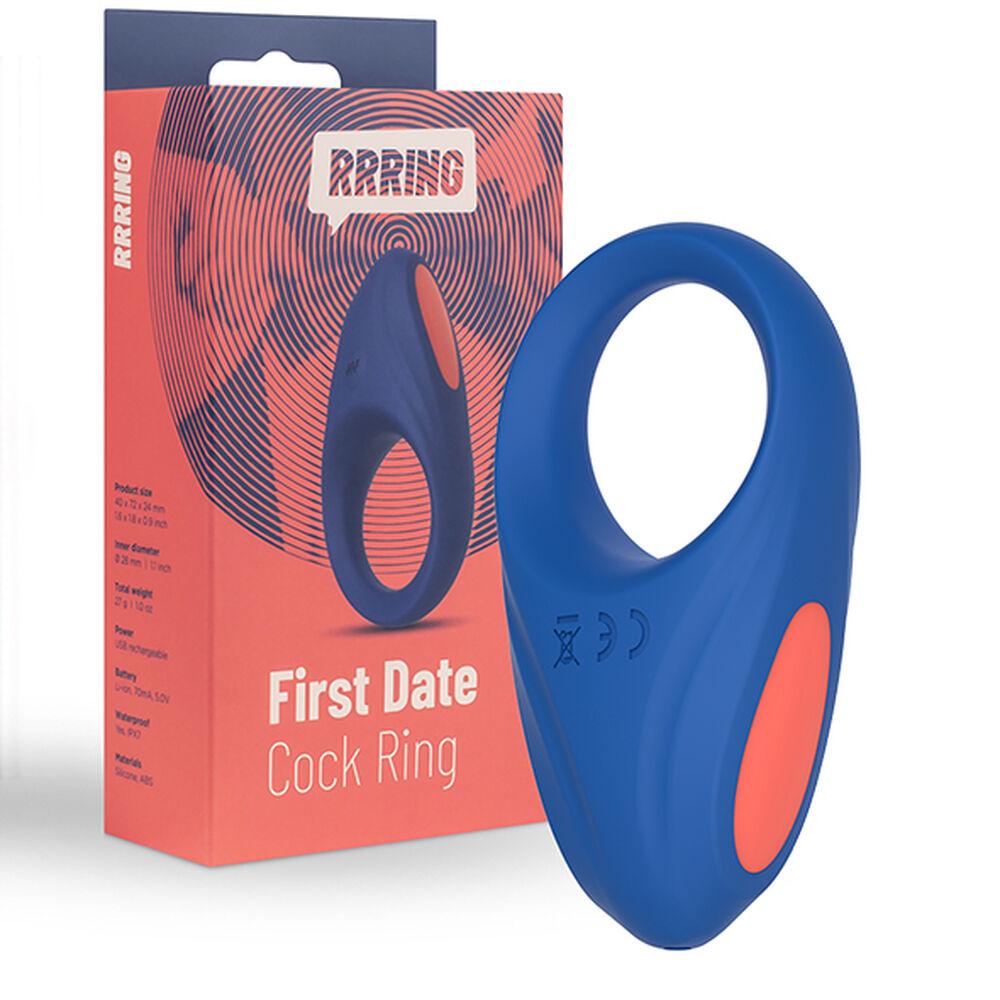 Ерекційне кільце з вібрацією RRRing First Date Vibrating Cock Ring