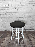Табурет "Муза", стул кухонный, стул для кухни, металлический табурет с мягким сиденьем