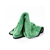 Микрофибровое полотенце для авто - Bad Boys Green Devil 40х60см. 700г/м2