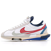 Кроссовки мужские Nike LD Waffle Sacai white / Найк ЛД Вафл Сакаи белые