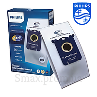 Набор мешков (4шт) FC8021/** для пылесосов Philips, Electrolux 883802103010