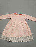 Нарядне персикове плаття для дівчинки , 92, 98 см зріст, фото 2
