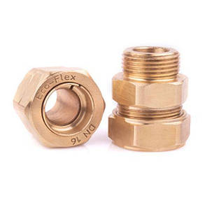 Муфта сполучна для металорукаву Eco-Flex DN20х3/4" внутр. різьба, фото 1