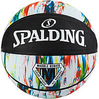 Мяч баскетбольный Spalding Marble Outdoor размер 7 резиновый (84404Z)