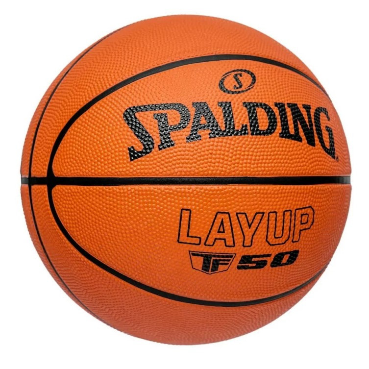 Баскетбольний м'яч Spalding TF-50 LayUp гумовий для вулиці, розмір 5, 7 (84332Z)