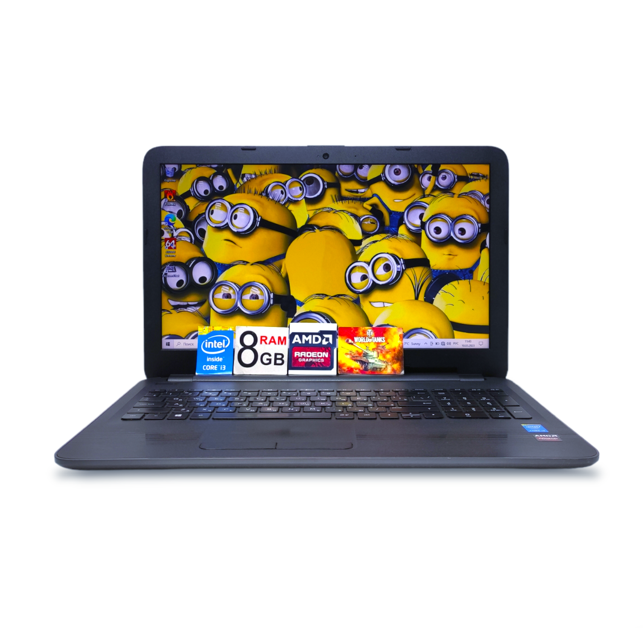 Ігровий ноутбук HP 250 G5 HD 15.6 Core i3-5005U 8GB Ram HDD 500GB AMD Radeon R5 M330 2GB