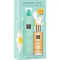 Подарунковий набір Rituals Summer Duo for the ultimate summer glow молочний спрей та олія, фото 4