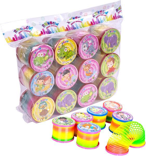 Іграшка-пружина Веселка C-129