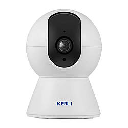 IP Wi-Fi камера відеоспостереження KERUI, поворотна, нічне бачення (2Мп 1080P) Tuya