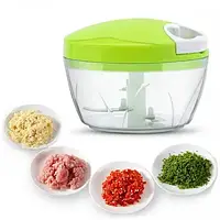 Ручний подрібнювач овочів і фруктів, подрібнювач Nicer Dicer Plus Speedy Chopper