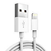 Телефонний кабель MFI-01-1M-Lightning-White Сертифікований кабель iPhone 1M MFI 18w