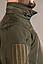 Військова куртка тактична Soft shell олива Куртка демісезонна MILIGUS "Patriot" армійська для ЗСУ, фото 8