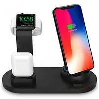 Телефонный кабель WD-03 Apple iPhone AirPods Watch 15 Вт беспроводное зарядное устройство 3 плагины - USB -C /