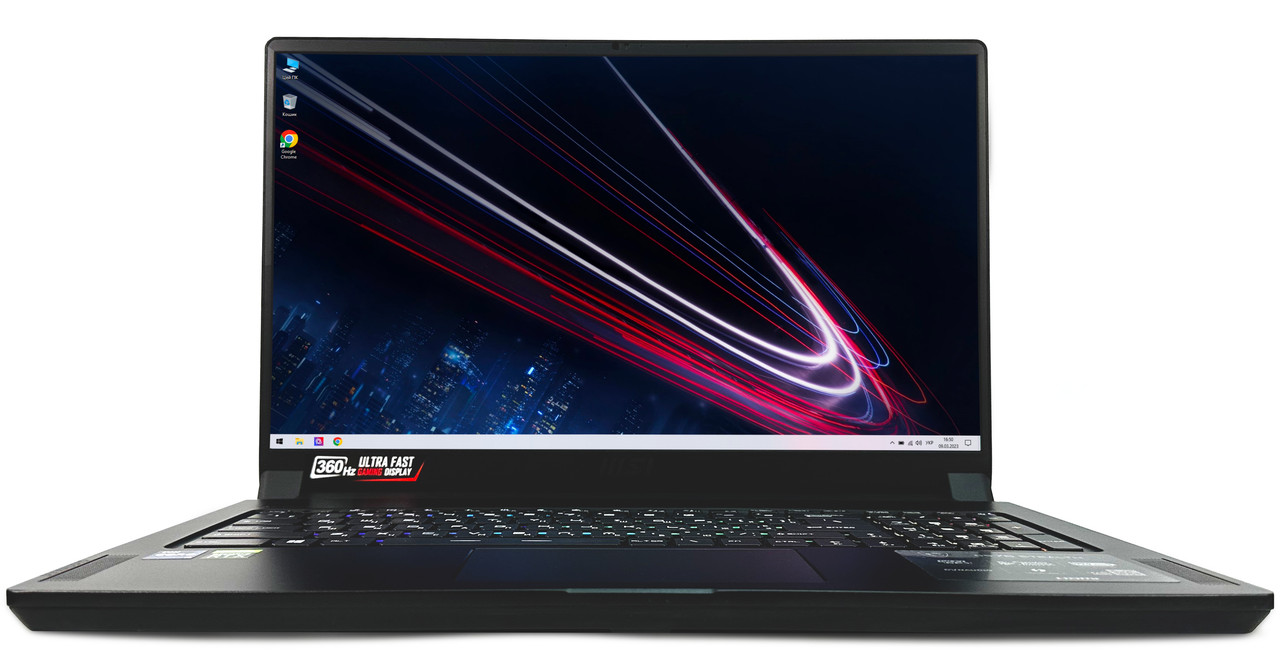 Ноутбук MSI GS76 Stealth 11UG: Core i9-11900H / RAM 32 ГБ / GeForce RTX 3070, 8 ГБ /SSD 1 ТБ /17.3", 360 Гц