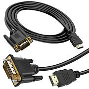 Кабель HDMI HVM-1.8M HDMI для VGA Full HD