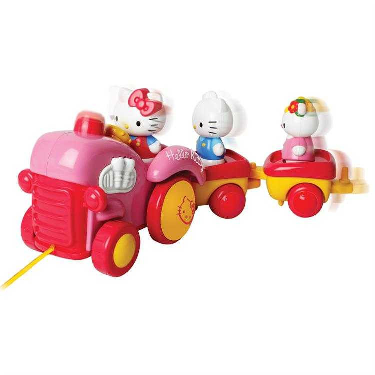 Трактор-каталка Hello Kitty Unimax 65003 UB01 