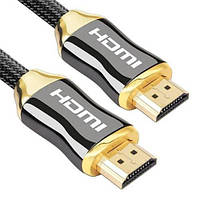 Кабель HDMI HX-3-3M-BLACK HDMI 2.0 Премиум 3 метра 4K@60 Гц 3D 48 бит