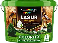 Kompozit Colortex - акриловая лазурь для древесины (Дуб), 0,9 л