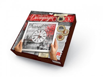 Настенные часы "Decoupage Clock", DKС-01-06,07,08,09,10 ДАНКО ТОЙС - фото 6 - id-p300816602