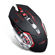 Мышка RGB LED Wireless Gaming Mouse 1200-2400 DPI Q13